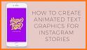 Hype Type Insta Story Animated Text Videos Advice related image