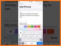 Phraser Keyboard - save often-used phrases related image