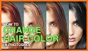 Hair Color Change Photo Editor related image