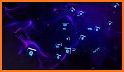 Neon Blue DJ Keyboard Background related image