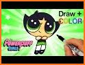 how to draw cute Powerpuff Girls related image