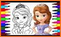 Sofia Princess Coloring Book related image