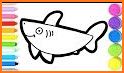 BabyShark Glitter Coloring Book related image