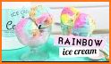 Home Made Rainbow Ice Cream related image