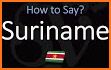 Suriname Words related image