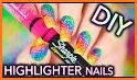 Rainbow Glitter Nail Polish Tutorial related image