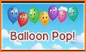 Balloons. Child Game. Pop the ball. related image