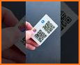 Business card: design, qr contact and share related image