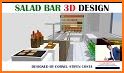 Salad Bar 3d related image