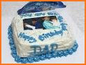 Photo On Birthday Cake related image