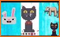 Cats Pixel Coloring Number Art related image