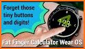 Fat Finger Calculator Wear OS related image