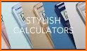 Stylish calculator related image