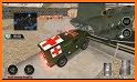 US Army Transporter Rescue Ambulance Driving Games related image