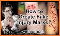 Accident Prank Photo Editor - Fake Injury On Body related image