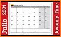 calendario usa 2021, calendario con festivos 2021 related image