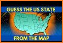 USA Map Quiz - State Map Quiz related image