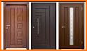 wooden door design related image