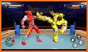 Robot Fighting Ring Boxing 3D related image