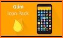 Glim Dark - Icon Pack related image