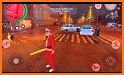 Superhero Santa Claus Crime City rope hero related image