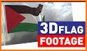 Palestine Flag 3D Free related image