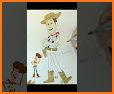 Toy Story coloring carton book related image