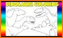 Dinosaur Puzzle & Coloring Game related image