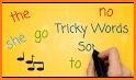 Tricky Word related image