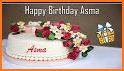 Name & Photo on Birthday cake - Status & Greetings related image