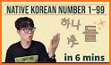 Learn numbers in Korean related image