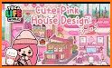 Cute Pink toca boca Life World walkthrough related image