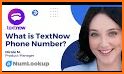 Talk Now Text Phone Number App related image