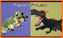 Raptors Dinosaur Craft Mod for Minecraft PE related image