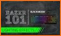 Thunder Neon Colorful Lights Keyboard Theme related image