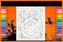 Halloween Coloring Book - Trick or Treat related image