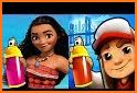 Moana Princess Subway Run related image