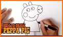 Draw Peppa Pig related image