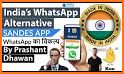 Sandesh App - Indian WhatsApp Made in INDIA related image