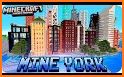 Mine York City map MCPE related image