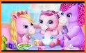 Pony Hair Salon-Take care of baby fun kids games related image