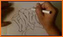 How to Draw Graffiti step by step Drawing App related image