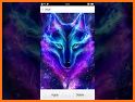 Galaxy Wolf Live Wallpaper related image