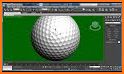 Golf Ball 3D related image