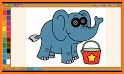 Coloring Book Baby Elephant related image