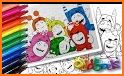 Oddbods Coloring Game Page related image