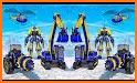 Heavy Excavator Robot Game: Helicopter Robot war related image