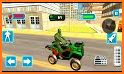 Snow Mountain ATV Quad Bike Transform Robot Games related image