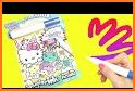 Sanrio Coloring Book related image