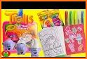 coloring happy from trolls related image